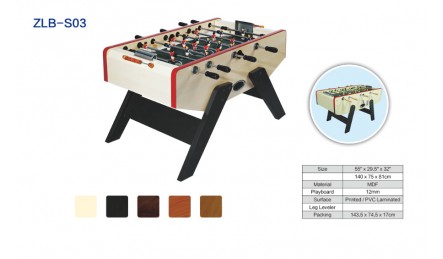 8杆造型桌上足球机SZX-S03