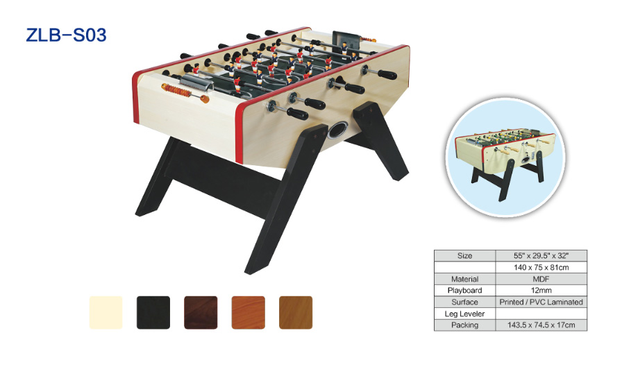 8杆造型桌上足球机ZLB-S03
