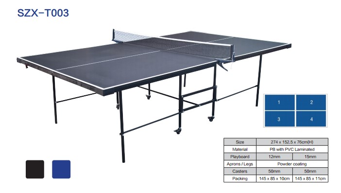双子星体育用品便携式乒乓球桌