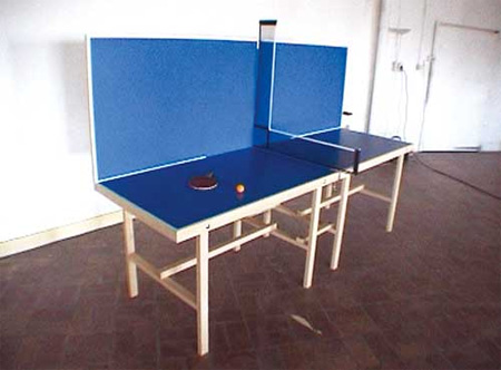 一系列独特的乒乓球桌，让乒乓球比赛更加精彩